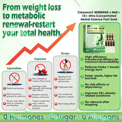 𝐎𝐟𝐟𝐢𝐜𝐢𝐚𝐥 𝐀𝐔 𝐒𝐭𝐨𝐫𝐞 🇦🇺  | 🧑‍⚕️ 𝐂𝐥𝐞𝐚𝐫𝐞𝐧𝐚® Moringa · Bee Venom · Berberine × NAD+ Eight-in-one 10× Ultra-Concentrated Herbal Essence Foot Soak — 𝐎𝐧𝐜𝐞 𝐃𝐚𝐢𝐥𝐲, 𝐕𝐢𝐬𝐢𝐛𝐥𝐞 𝐑𝐞𝐬𝐮𝐥𝐭𝐬 𝐢𝐧 𝟕 𝐃𝐚𝐲𝐬